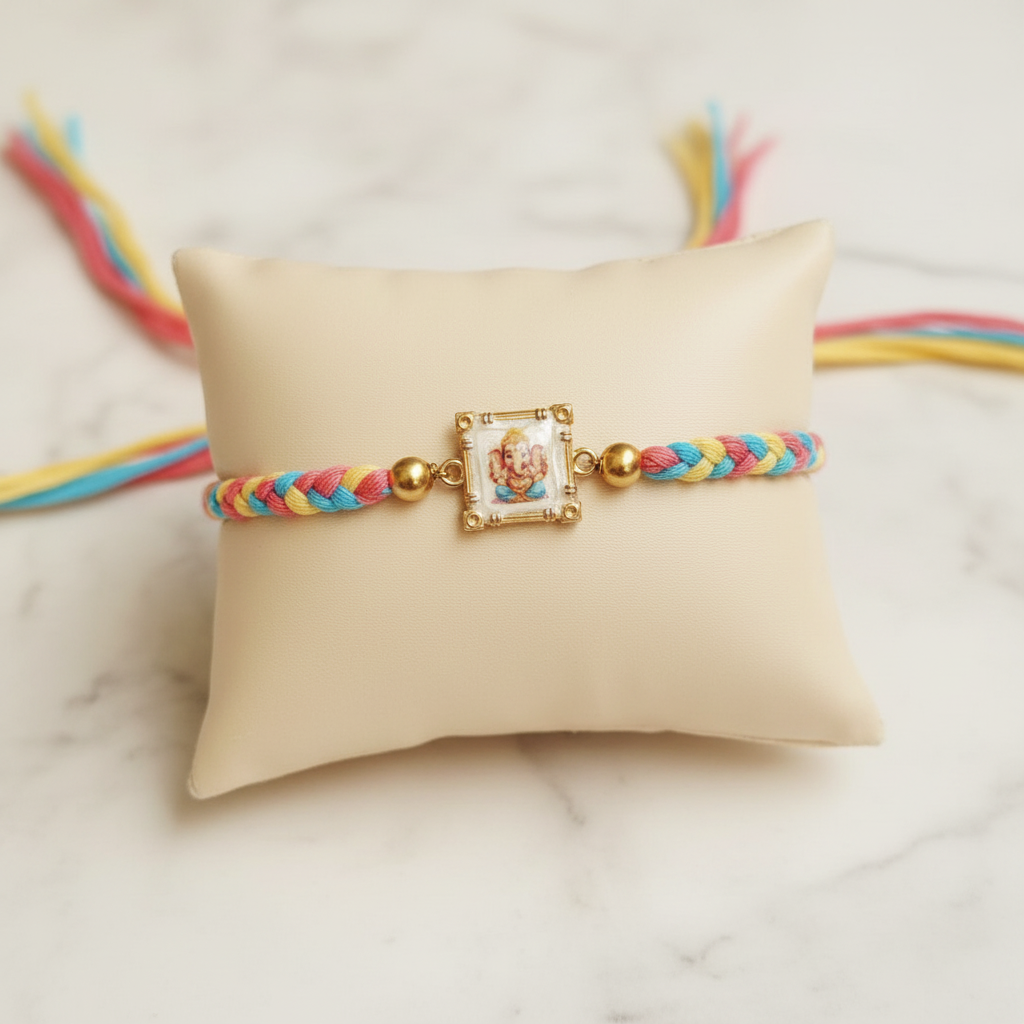 Ganesha Rakhi - Enhanced