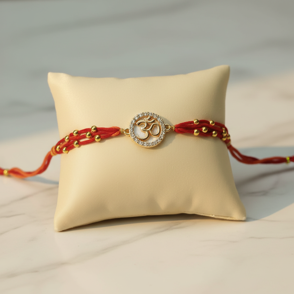 Om Rakhi Round - Enhanced