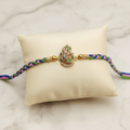 Peacock Rakhi - Enhanced