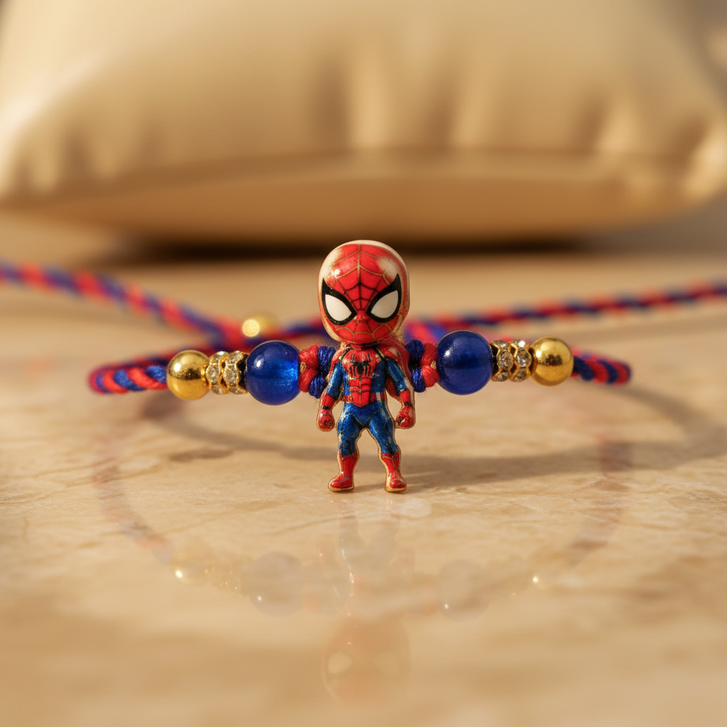 Spiderman Rakhi - Enhanced